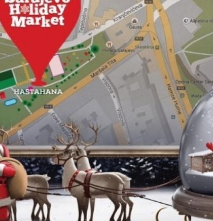 Danas otvaranje ledene plohe na Coca - Cola Sarajevo Holiday Marketu
