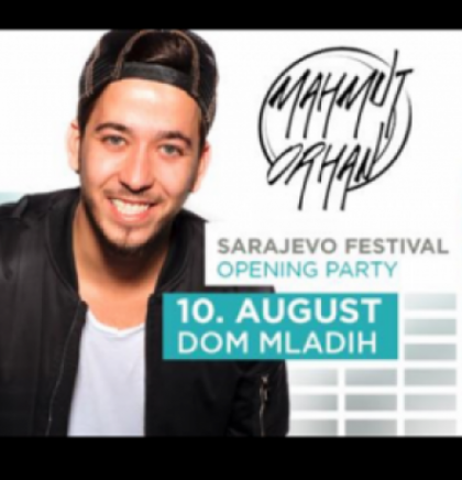 DJ Mahmut Orhan glavna zvijezda Sarajevo Festival Opening partyja
