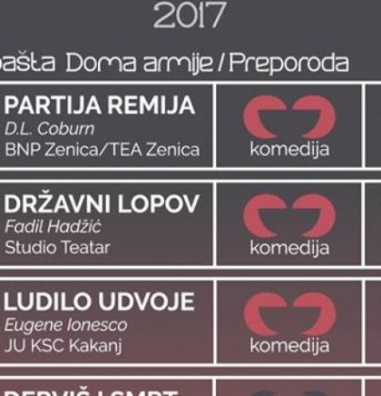 U Zenici počinje Festival 'Ljetne večeri Studio Teatra'