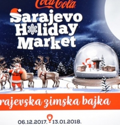 Večeras otvorenje Coca-Cola Sarajevo Holiday Marketa