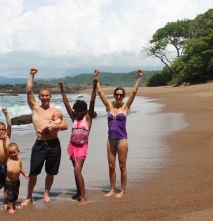Family of 9 travels the world on $5,000 a month