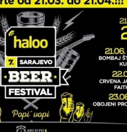 Objavljen program haloo Sarajevo beer festivala 2018