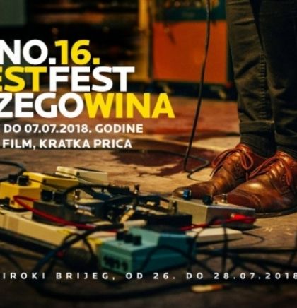 West Herzegowina Fest od 26. do 28. srpnja u Širokom Brijegu