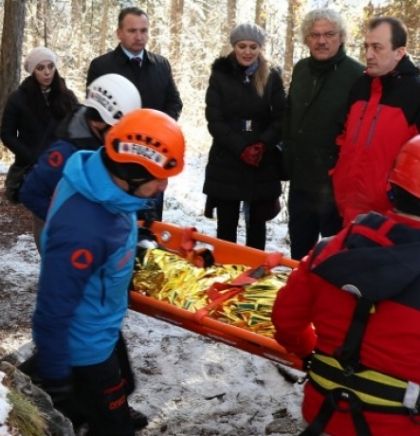 Delegacija AFAD-a prisustvovala vježbi spašavanja na Trebeviću 