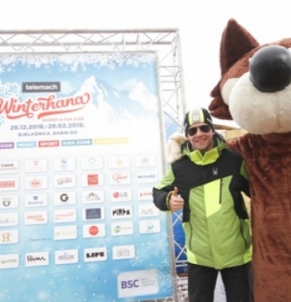 Na Bjela&scaron;nici otvorena manifestacija 'Telemach Winterhana market&fun zone'