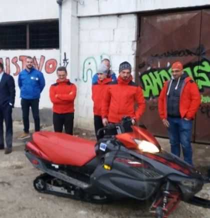 IOM obezbijedio motorne sanke za potrebe Gorske službe spašavanja Bihać