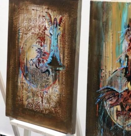 Exhibition of paintings 'The Power of Our Women' opens at Turkish Embassy