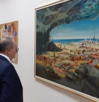 Dostignuća makedonskih umjetnika predstavljena na izložbi u Umjetničkoj galeriji
