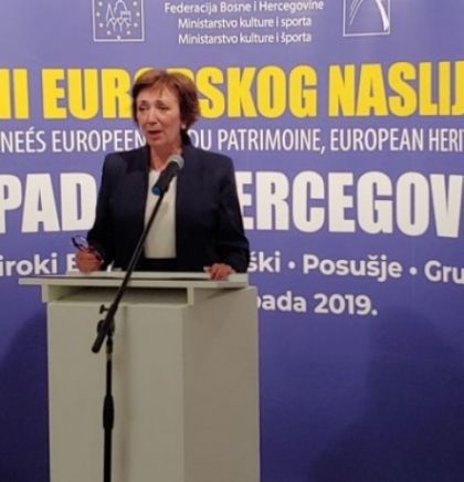Ministrica Dujmović u Širokom Brijegu otvorila 'Dane europskog nasljeđa'