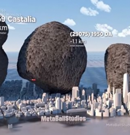 Fascinantan video o asteroidima koji kruže oko Zemlje