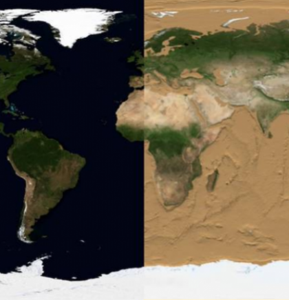 Pogledajte kako bi izgledala Zemlja kada bi isušili okeane (Video)