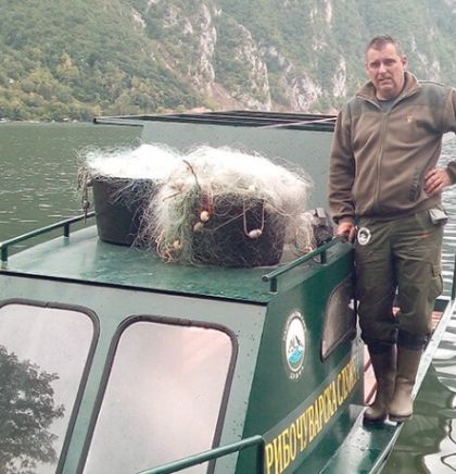 Zapljenjene mreže od ribokradica u NP “Drina”
