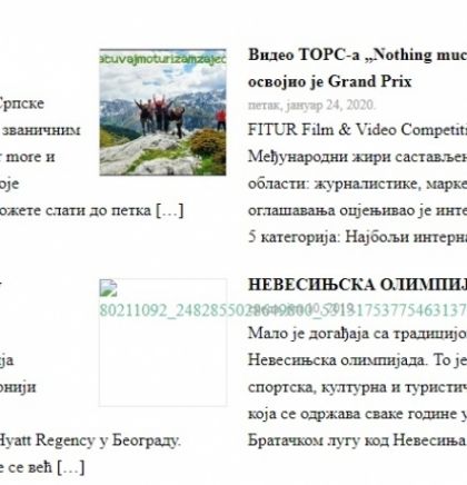 Nije sve do korone: Online promocija turizma skoro i ne postoji
