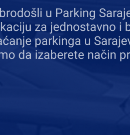 U toku trodnevna testna faza primjene mobilne aplikacije 'Parking Sarajevo'