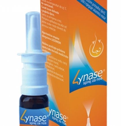 Lynase®sprej za nos -  najbolja prevencija zaraze respiratornim virusima