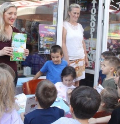 Zenica- U okviru Kulturnog ljeta djeci se predstavila spisateljica Alisa Trtak