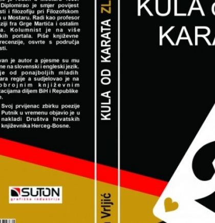 Predstavljanje knjige aforizama 'Kula od karata zlata' Ivana Vrljića