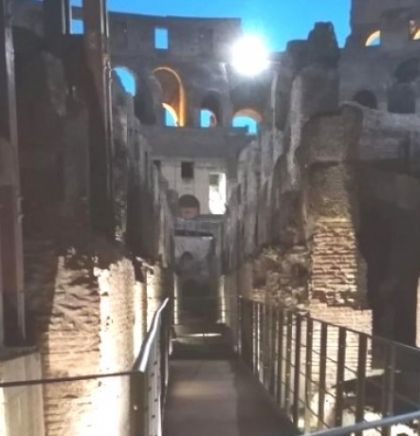 Rimski Koloseum otvorio podzemne prostorije za noćne posjete turista