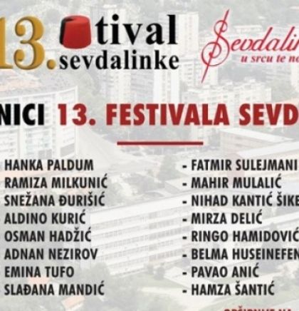 Tuzla - Festival "Sevdalinko u srcu te nosim" međunarodnog karaktera