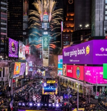 Doček novogodišnje noći na Times Squareu sa dokazom o vakcinaciji