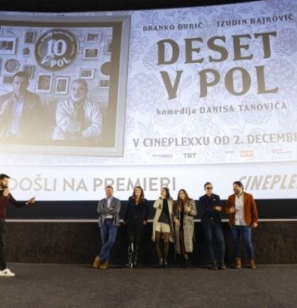 Svečana projekcija komedije 'Deset u pola' Danisa Tanovića u petak u Sarajevu