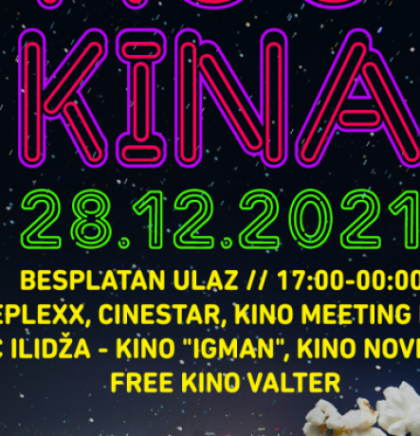 Noć kina 28. decembra, besplatan ulaz za ljubitelje filma
