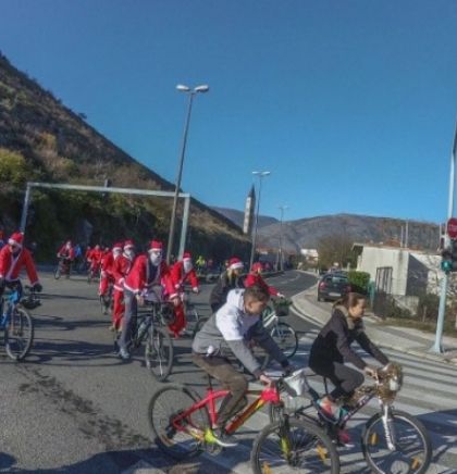 Deseta jubilarna biciklijada Djeda Mrazova u Mostaru