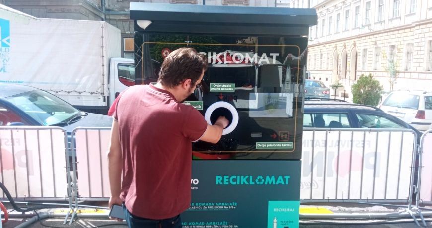 U Sarajevu predstavljen prvi pametni reciklomat u BiH