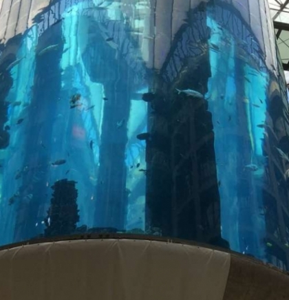 Berlinski divovski akvarij AquaDom s 1500 ribica eksplodirao