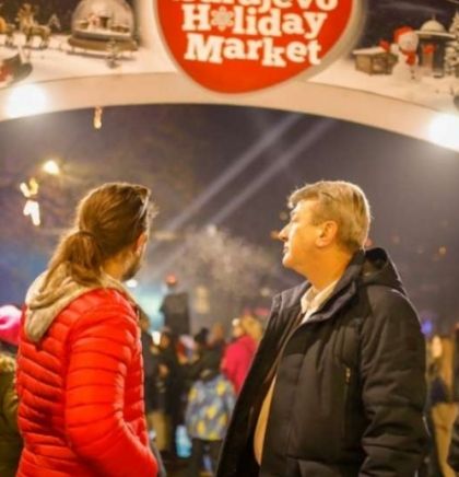 Sarajevo Holiday Market svečano otvoren na Trgu oslobođenja - Alija Izetbegović