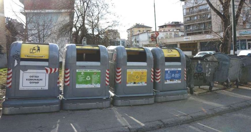 Svaki stanovnik BiH u prošloj godini u prosjeku proizveo 356 kg komunalnog otpada