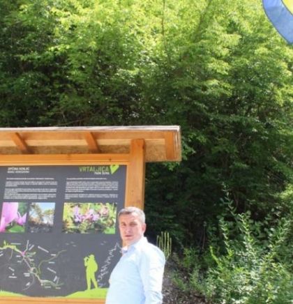 Grad Konjic uređuje edukacijske staze u botaničkom rezervatu 'Vrtaljica'