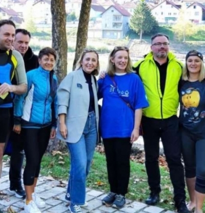 Ministrica Pozder u akciji či&scaron;ćenja i poribljavanja rijeke Drine