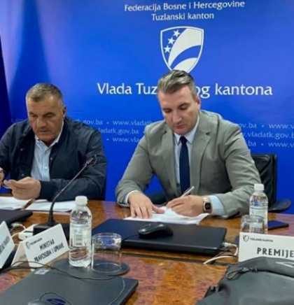 Potpisan ugovor za uređenje desne obale akumulacije 'Modrac'