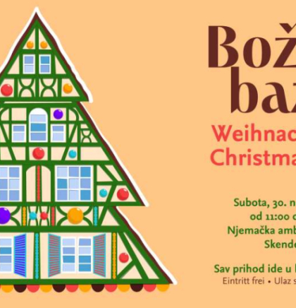 Božićni bazar 30. novembra u Njemačkoj ambasadi