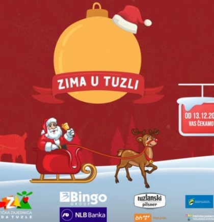 Brojni sadržaji na manifestaciji 'Zima u Tuzli', od 13. decembra 2024. do 8. januara 2025.
