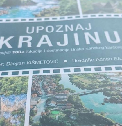 Objavljen prvi turistički vodič Unsko-sanskog kantona 'Upoznaj Krajinu'