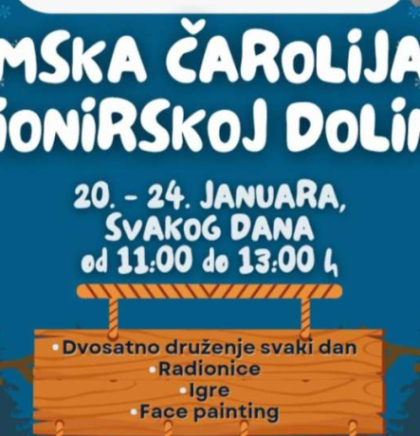 Zimska čarolija u Pionirskoj dolini od 20. do 24. januara