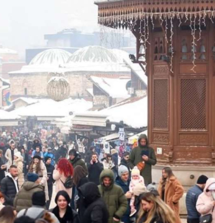 Oboren rekord dolazaka i noćenja turista u Sarajevu tokom novogodi&scaron;njih praznika