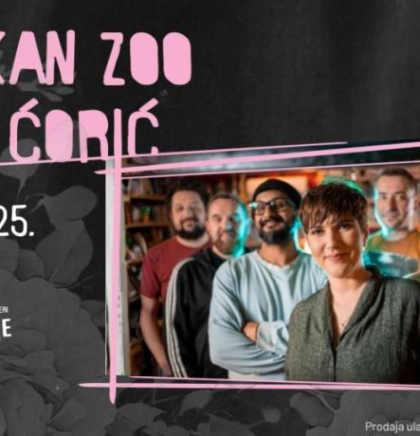 U sklopu specijalnog programa 'Pozori&scaron;ne notte' 30. januara koncert Balkan Zoo & Nina Ćorić u NPS