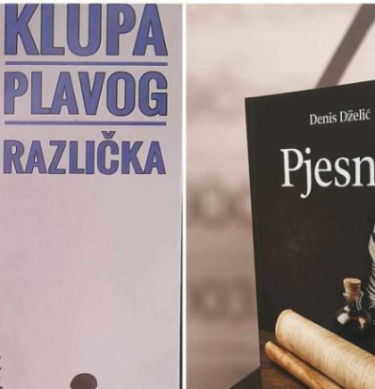 Denis Dželić na Sajmu u Sarajevu predstavlja dvije knjige - 'Klupa plavog različka' i 'Pjesnik'