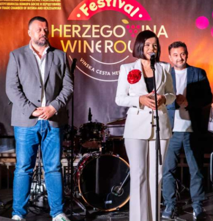 Buhač i Balavac na otvaranju festivala Vinske ceste Hercegovine