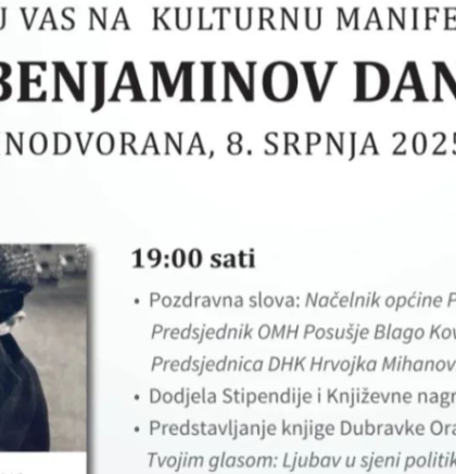Posu&scaron;ko lito: Benjaminov dan 8. jula