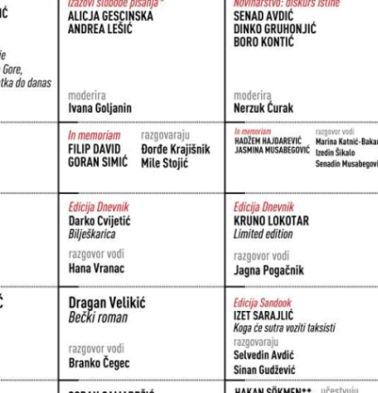 Sutra počinje deseti Bookstan: Prvi dan festivala donosi bogat književni program