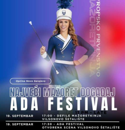 Svečani defile mažoretkinja i ADA festival sutra na Vilsonovom &scaron;etali&scaron;tu