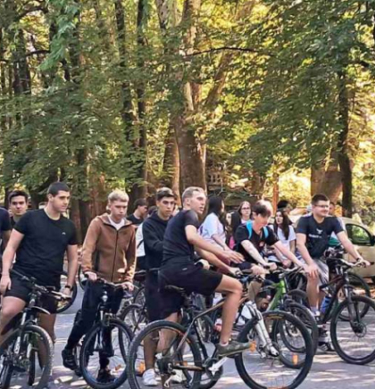Biciklijada na Vrelu Bosne povodom Evropskog dana bez automobila
