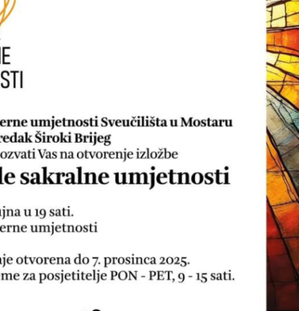 Otvorenje drugog Bijenala sakralne umjetnosti u Mostaru