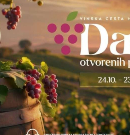 Dani otvorenih podruma 'Vinske ceste Hercegovine', promocija eno-gastronomije i turizma