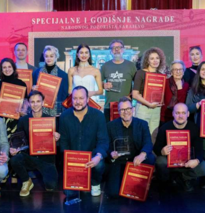 U Narodnom pozori&scaron;tu Sarajevo dodijeljene godi&scaron;nje nagrade za sezonu 2024/2025.