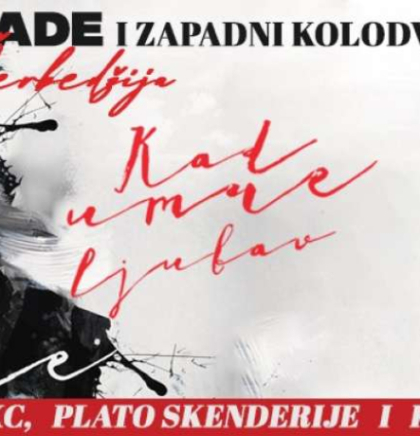 Rade &Scaron;erbedžija & Zapadni kolodvor 15. novembra u Sarajevu - večer poezije, muzike i emocije 